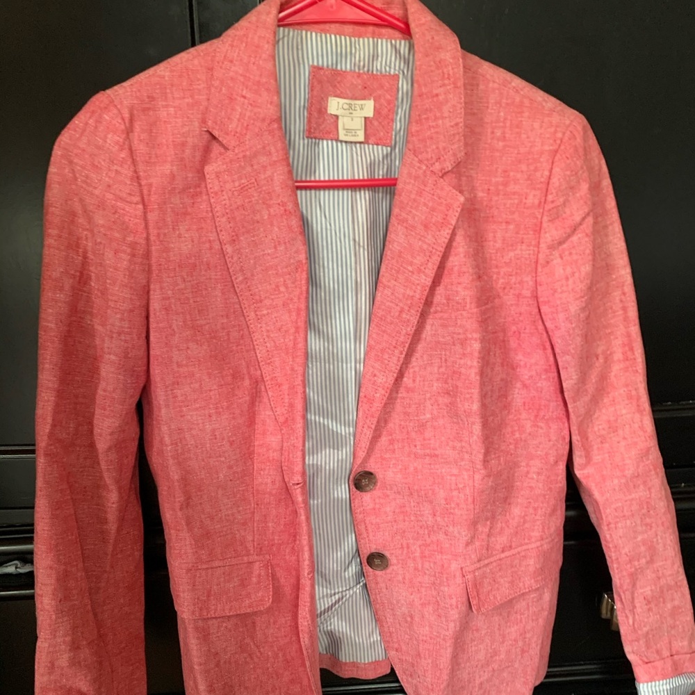 Women’s Jcrew size 2 pink Blazer